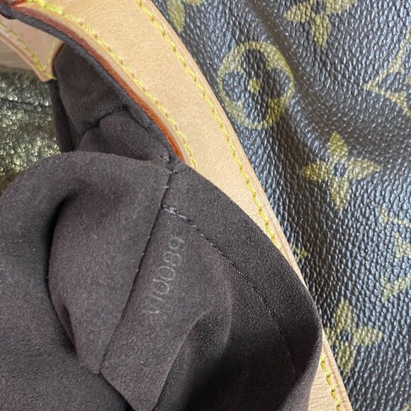 Louis Vuitton Monogram Kalahari GM Hobo Beaded Rope Shoulder Bag Metallic LV EUC - Picture 8 of 16